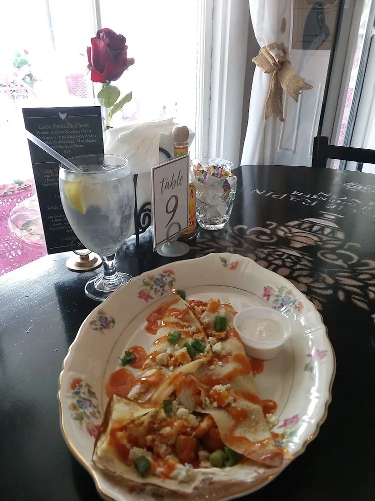 Buffalo Chicken Crepes